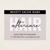 Prolongation simple moderne des cheveux Carte de s (Devant)