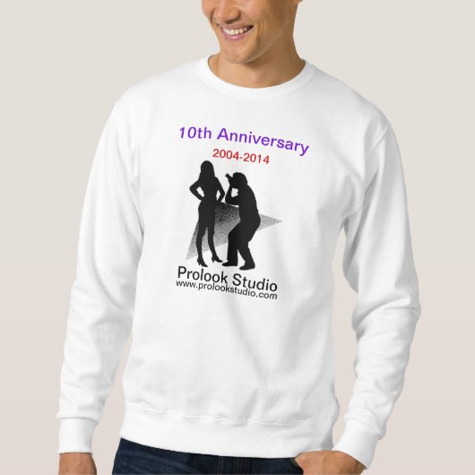 PROLOOK STUDIO 10e Jubileum sweatshirt (Voorkant)