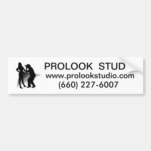 Prolook Studio Bumpersticker (Voorkant)
