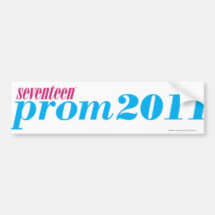Prom 2011 - Aqua Bumpersticker