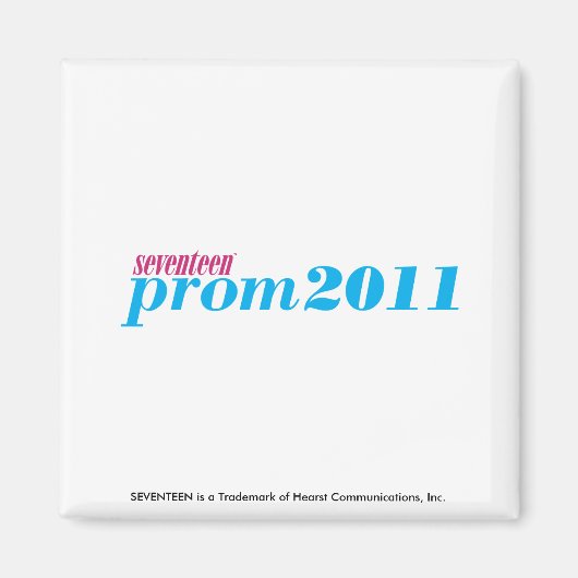 Prom 2011 - Aqua Magneet (Voorkant)