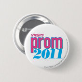 Prom 2011 - Aqua Ronde Button 5,7 Cm (Voorkant /achterkant)