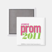 Prom 2011 - groen magneet (Voorkant / Achterkant)