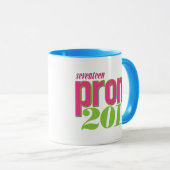 Prom 2011 - groen mok (Voorkant rechts)