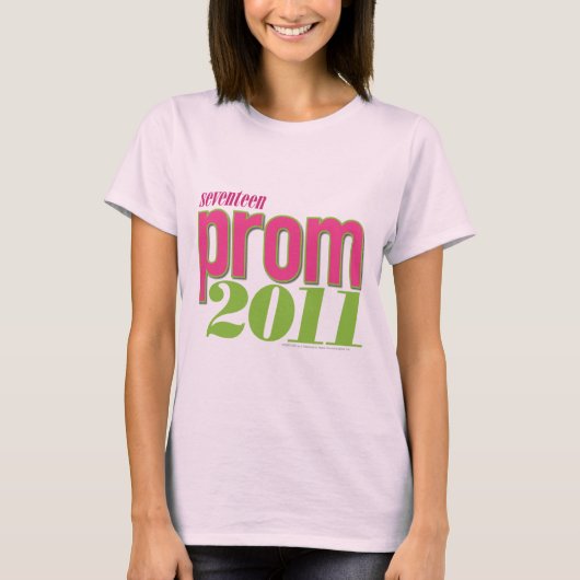 Prom 2011 - groen t-shirt (Voorkant)