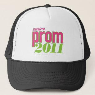 Prom 2011 - groen trucker pet