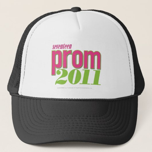 Prom 2011 - groen trucker pet (Voorkant)