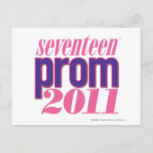 Prom 2011 - Paars Briefkaart (Voorkant)
