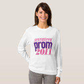 Prom 2011 - Paars T-shirt (Voorkant volledig)