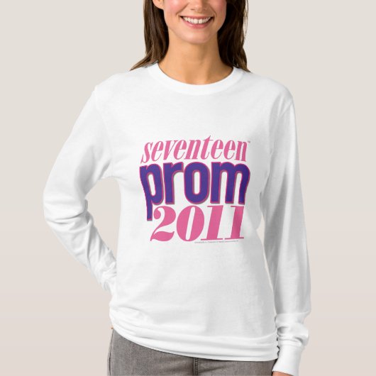 Prom 2011 - Paars T-shirt (Voorkant)