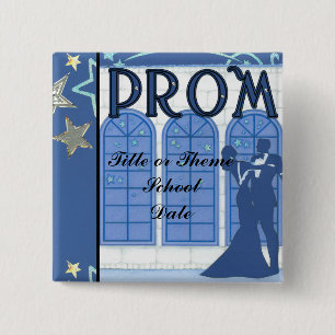 Prom Button Sjabloon