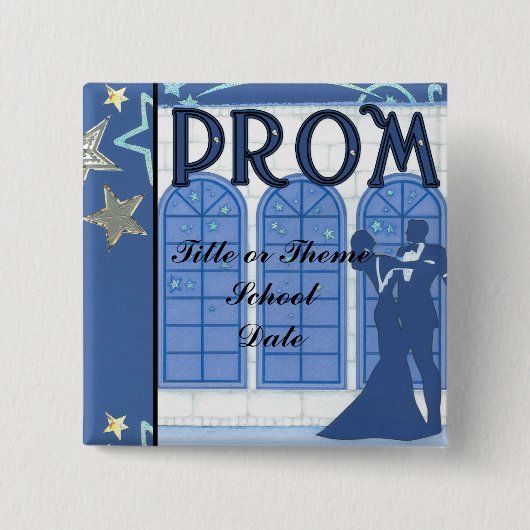 Prom Button Sjabloon (Voorkant)