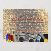 Prom Celebration 80 Kaart (Voorkant / Achterkant)