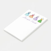  Prom Dresses  Retro Fashionista Post-it® Notes (Schuin)