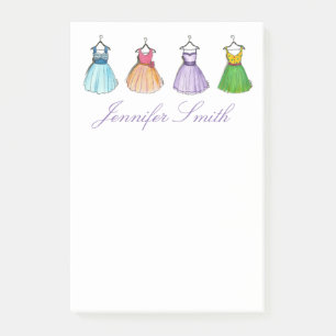  Prom Dresses  Retro Fashionista Post-it® Notes
