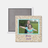 Prom Glitter Magnet Magneet (Voorkant / Achterkant)