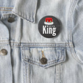 Prom King Ronde Button 5,7 Cm (In situ)