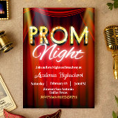Prom Night - Broadway Invitation