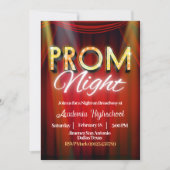 Prom Night - Broadway Invitation (Devant)