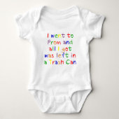 Prom Night Dumpster Baby Romper (Voorkant)