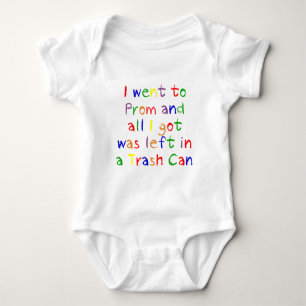 Prom Night Dumpster Baby Romper