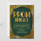 Prom Night - Gatsby Invitation (Devant)