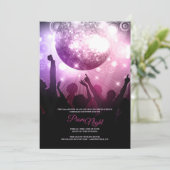 Prom Night Invitations Kaart (Staand voorkant)