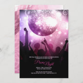 Prom Night Invitations Kaart (Voorkant / Achterkant)