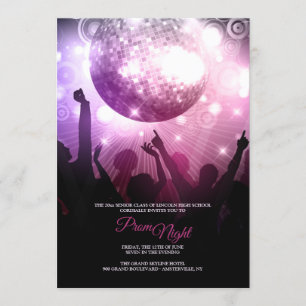 Prom Night Invitations Kaart