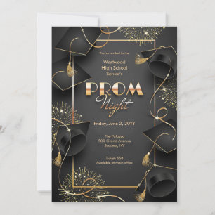 Prom Night Invitations Kaart