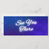 Prom Night - Under the Stars Ticket Invitation (Dos)
