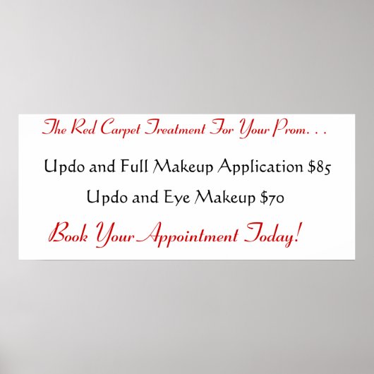 Prom Poster  (Devant)