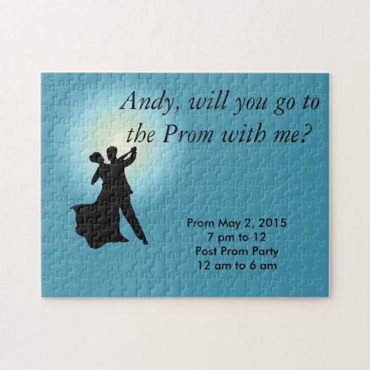 Prom Puzzle INVITE Legpuzzel (Horizontaal)