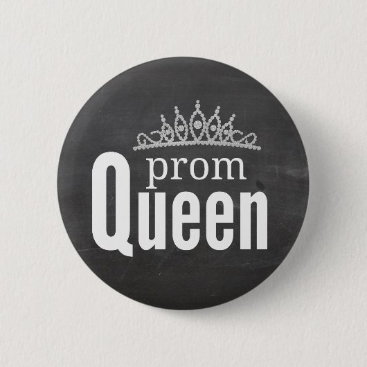 Prom Queen Ronde Button 5,7 Cm (Voorkant)