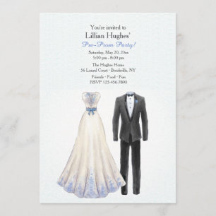 Prom Ready-uitnodiging Kaart