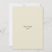 Prom Senior,  lijst, imperiale stijl, wit Kaart (Achterkant)