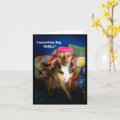 Promenade 10 Miles tous les jours carte de voeux h (Fleur jaune)