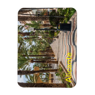 Promenade, Alicante, Costa Blanca, Spanje Magneet
