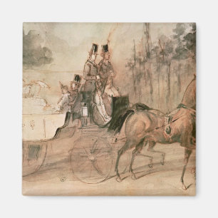 Promenade au Bois Magneet