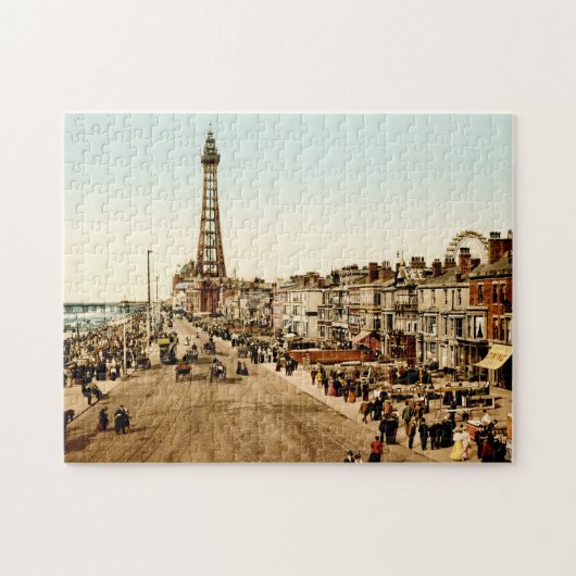 Promenade Blackpool Lancashire England Beach Legpuzzel (Horizontaal)