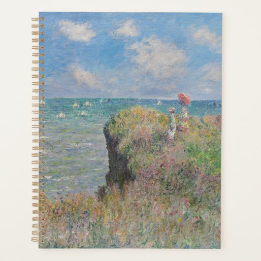 Promenade Cliff à Pourville Monet (Devant)