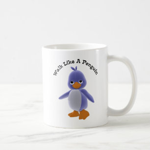 Promenade comme une tasse de pingouin