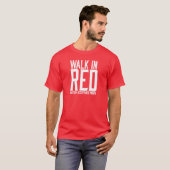 Promenade dans le T-shirt rouge (Devant entier)