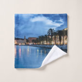 Promenade de Split en Croatie (Gant de toilette)