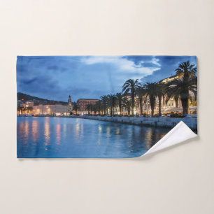Promenade de Split en Croatie