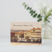 Promenade des Anglais, briefkaart van Nice (Staand voorkant)