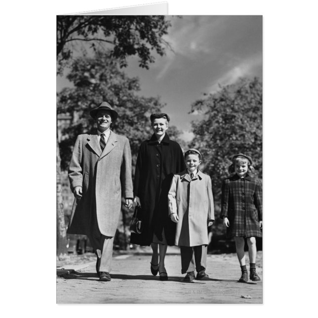 Promenade en famille (Devant)