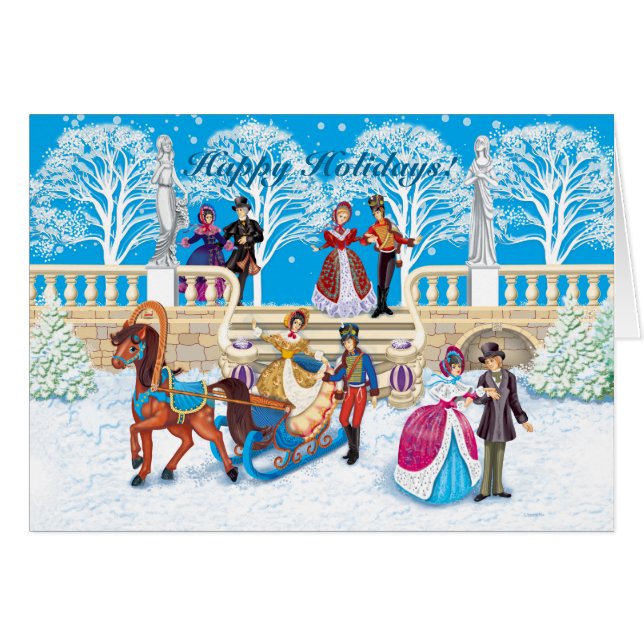 Promenade hivernale (Devant horizontal)