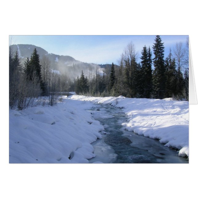 Promenade matinale vers Whistler Village (Devant Horizontal)