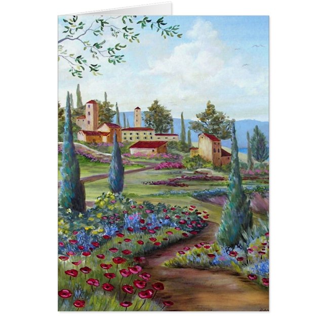 Promenade par la Toscane (Devant)